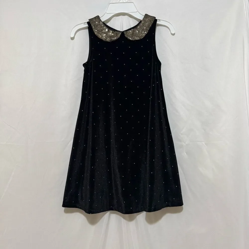 Girls black & gold Epic threads dress